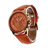 Beautiful Roman Numeral Leather Watch